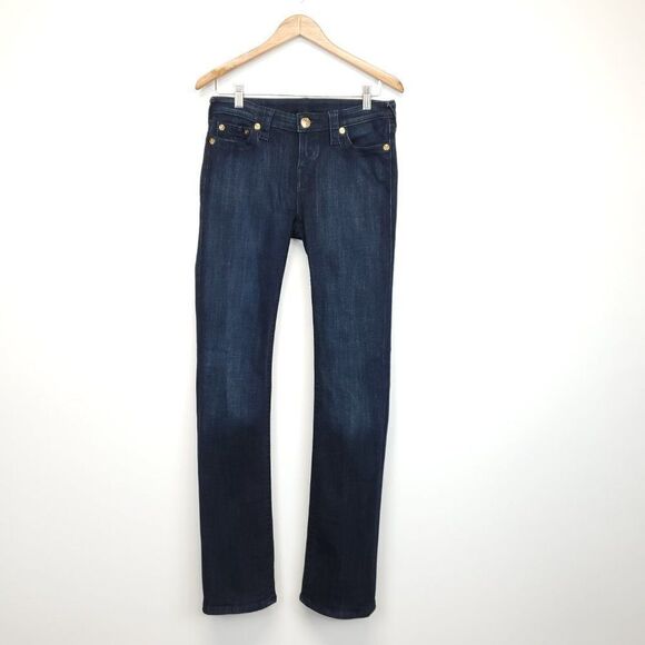 True Religion Becca Bootcut Mid Rise Lurex Rainbow  Size 29 - Picture 2 of 12